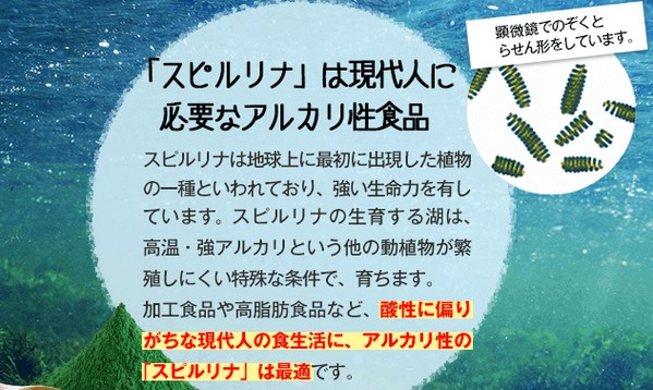 健美の極みスピルリナ
